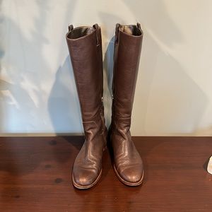 Brown Banana Republic Riding Boots with buckles